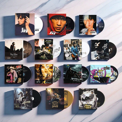 正版 JAY周杰伦 14张专辑环球版套装 八度空间/范特西 14CD唱片