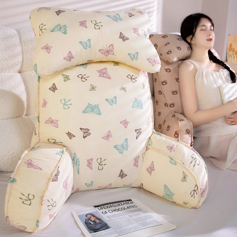 床头软包靠背床上看书靠背枕宿舍学生玩手机N抱枕靠垫孕妇沙发靠