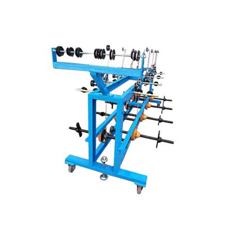 多头立式放线f架绞线机放线架束线机皮带传动放线架立式动力放线