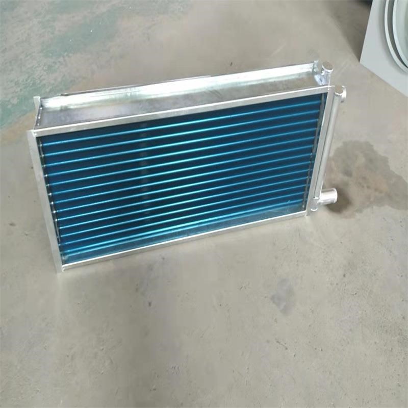 12.7排SZ-115四排铜管热器热水型暖散风L机铜管表冷器散工三业翅