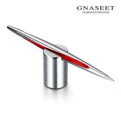 GNASEET永恒笔无墨金属笔创意旋转解压笔刻字定制logo礼品笔