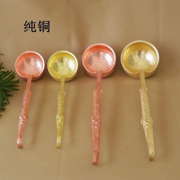 铜勺子 铜勺 手工铜水瓢 铜水瓢 瓢 舀水飘 小铜瓢 酥油瓢 小水瓢,厨房/烹饪用具,水舀/水瓢,淘宝优惠券,粉丝福利购,淘宝优惠卷