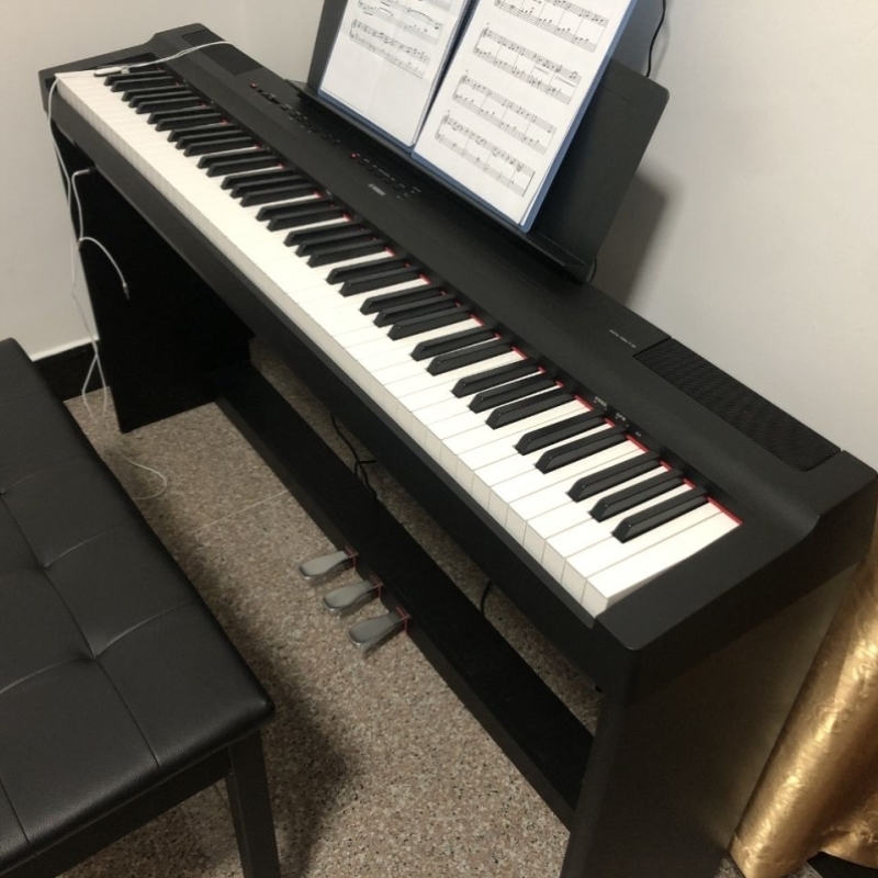 适配YAMA电钢琴定制木架三踏板p95p45p48p105p115p121p125p128