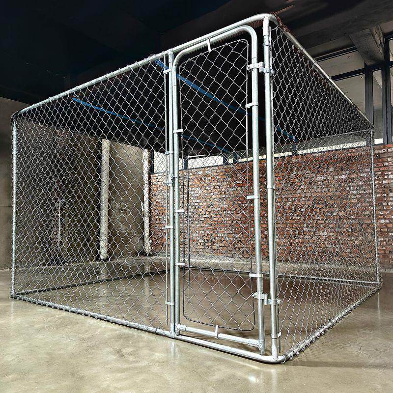 户外狗围栏隔离栅栏犬舍室外宠物跑笼花园大狗狗笼狗笼子大特大号