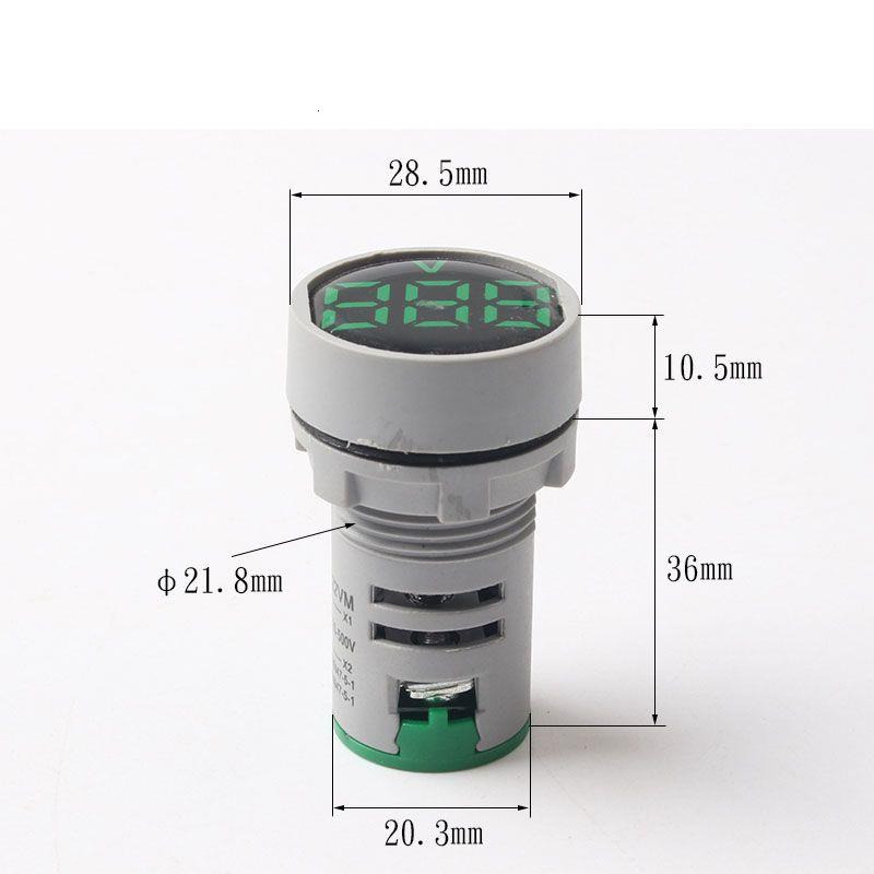 指示灯数显22MM交流电压