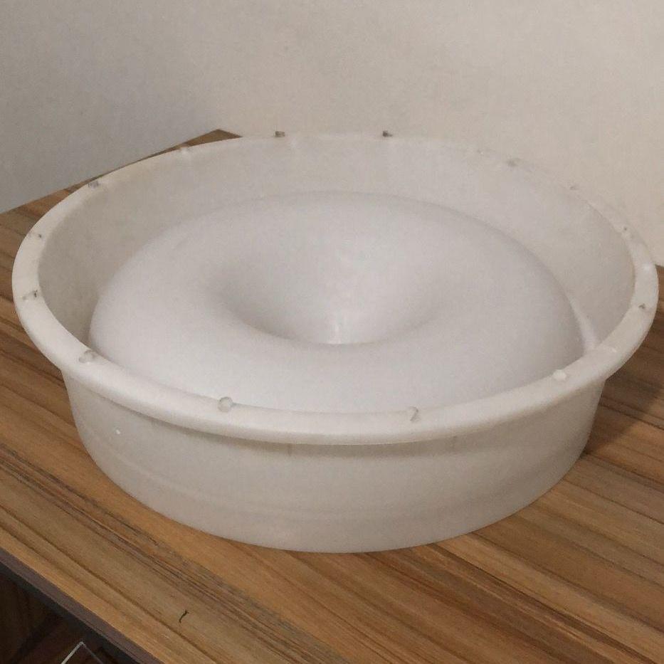 双胞胎圆槽模具猪用水泥