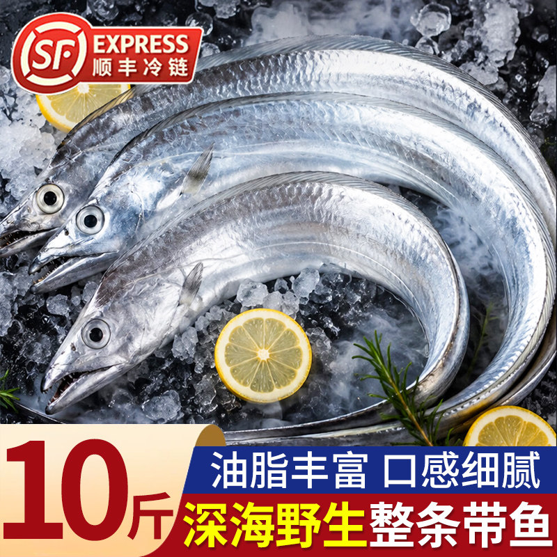 整条特大带鱼新鲜冷冻刀鱼礼盒
