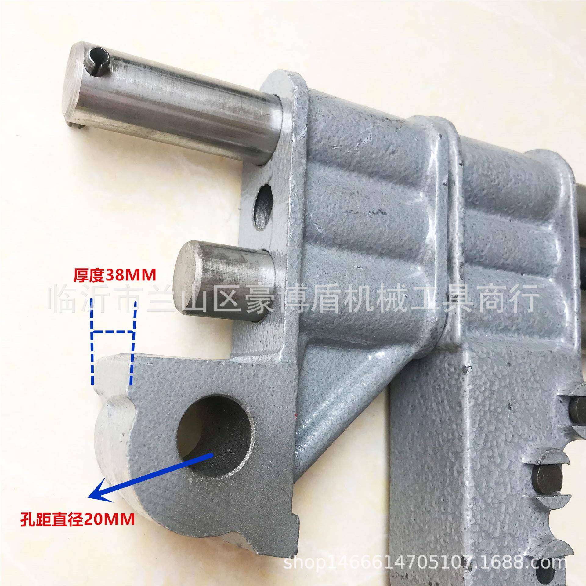 4寸丝机割刀架成沪工希奇总用翔套323虎电动套丝机通刀轮图片