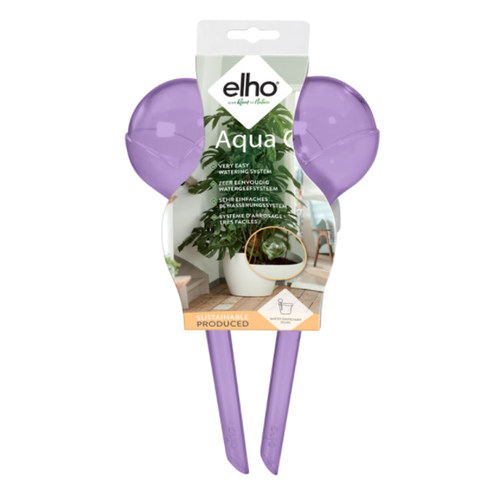 Elho滴球自荷渗水浇花器 旅行出差绿植自助浇灌圆水器2件套动兰制