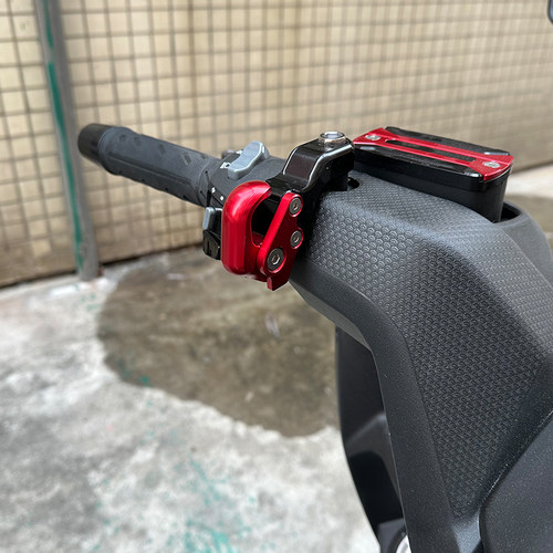 适用光阳RK改/RacingX/可150 S装后照镜置物挂钩 KRV180H折叠挂钩