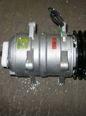 解放J6空调压缩机空调制冷泵冷气泵锡柴6DL空调压缩机制冷泵2轮