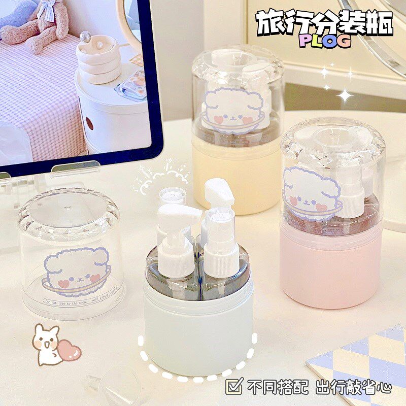 便携旅行分装瓶化妆品卸妆水护肤品乳液小瓶子喷雾瓶旅游外出女生