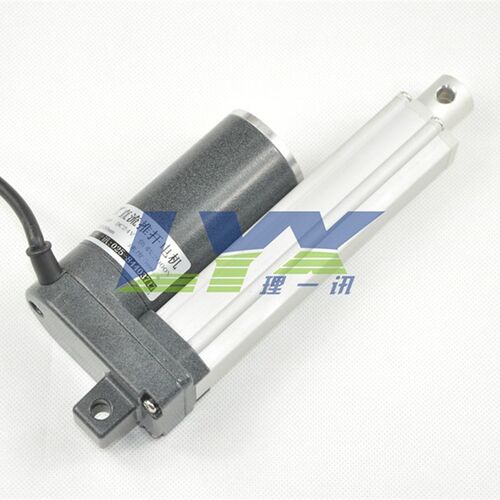 微型电动推杆电机 300mm行程推杆伸降器 直线电机 2000N电动推杆