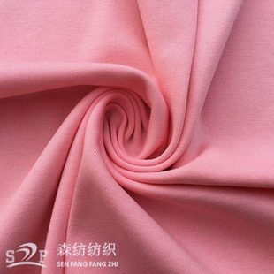 s全棉针织密鲁棉双面汗布弹力棉毛布面料婴儿精梳棉拉架布料