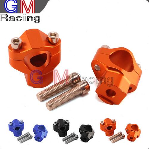 KTM SX/XC/SXF/XCF/EXC/450/125-530改装28MM车把固定座卡座压块