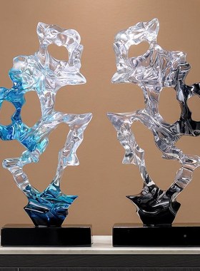 【折扣价】时来运转入门玄关视摆件电轻奢高N档创意客橱窗艺术柜