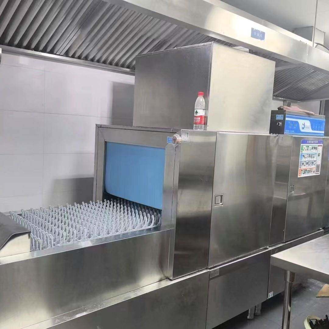 亚钛全自动洗碗机餐饮小型饭店酒店食堂餐厅用斜插式洗碗机商用