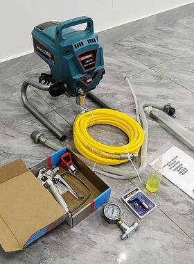 款1新10V/20喷V高压无41868气喷涂2机小型电动DIY喷涂机乳胶漆油