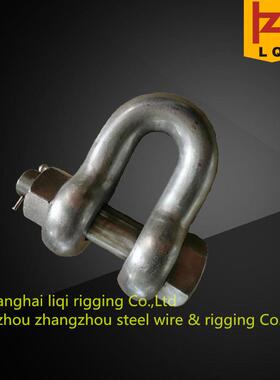 钢用绳卸船卸扣D-M-5T02164不锈钢材质锻X造扣