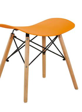 姆斯椅塑料游凳时椅伊37341子家用餐椅尚电脑椅办公时尚培训椅户