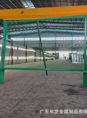 工厂直销架园护栏绿色浸塑防抛网梁天桥防落桥YCB物防护框网果圈