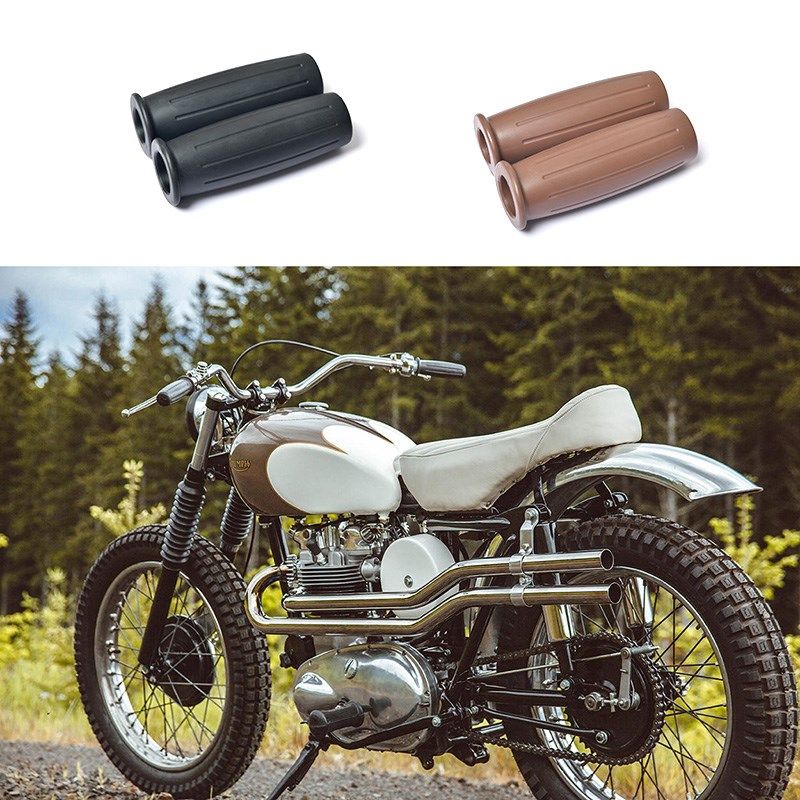 复古机车摩托改装手把胶手把套 CG12K5天骏22毫米通用手把套