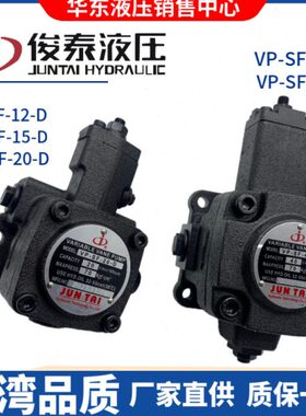 俊泰JUNTAI油泵VP-SF-20-D VP-SF-40-D VP-SF-30/15/12-FA3叶片泵