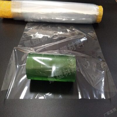 铁氟龙 F46双层筒膜袋子  高透明FEP膜 自粘自封耐腐蚀绝缘膜