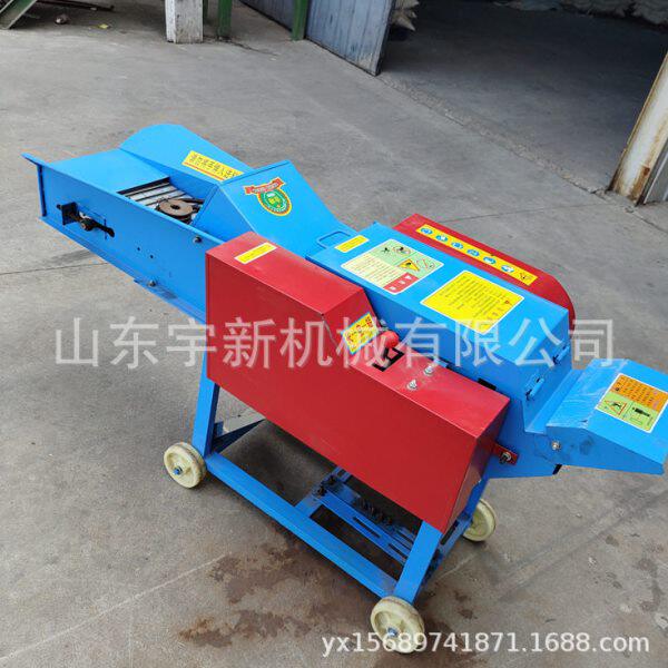 干湿两用铡草粉碎机小型皇竹草揉丝机牧草打草机