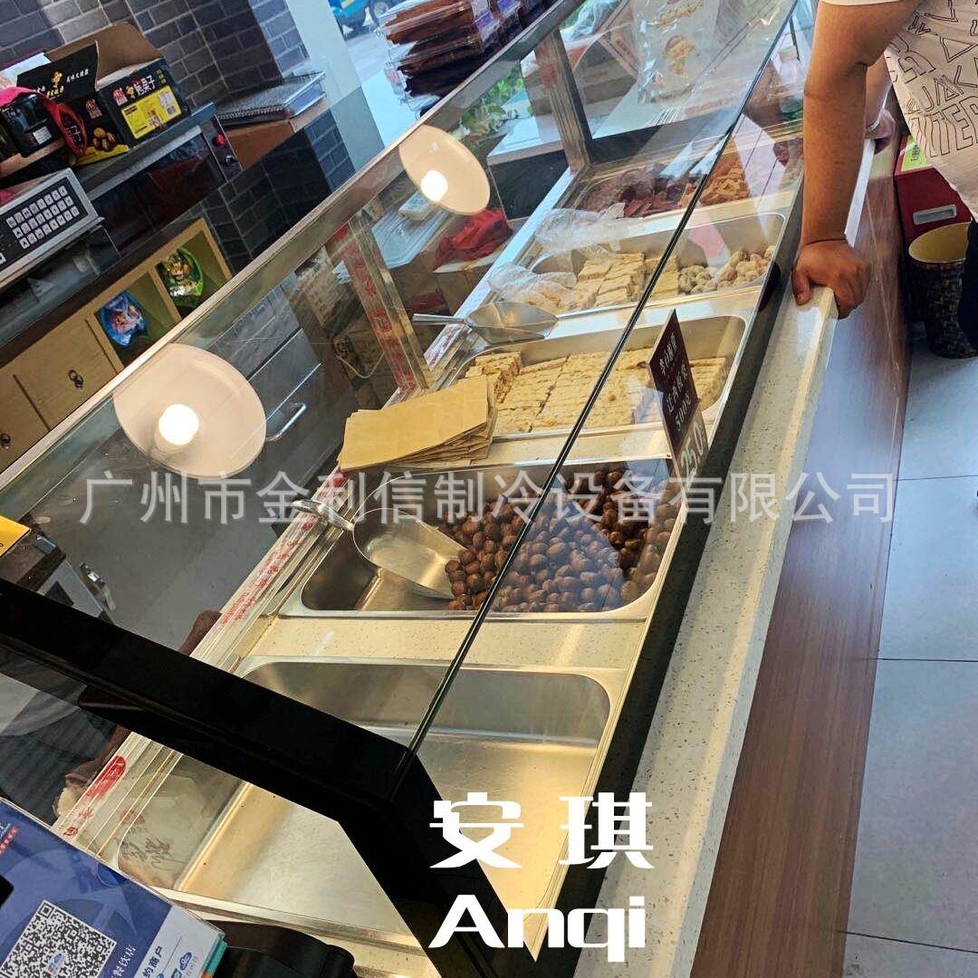 安琪牌斜面异型直角板栗保温柜糕点恒温陈列展示柜蛋挞暖酥炉