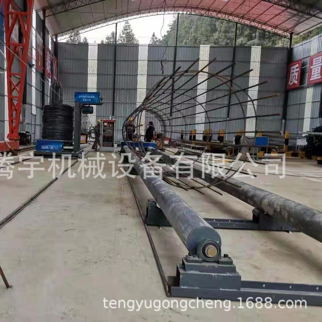 厂家 中铁用钢筋笼缠绕机 钢筋笼绕筋成型机生产厂家 滚笼机