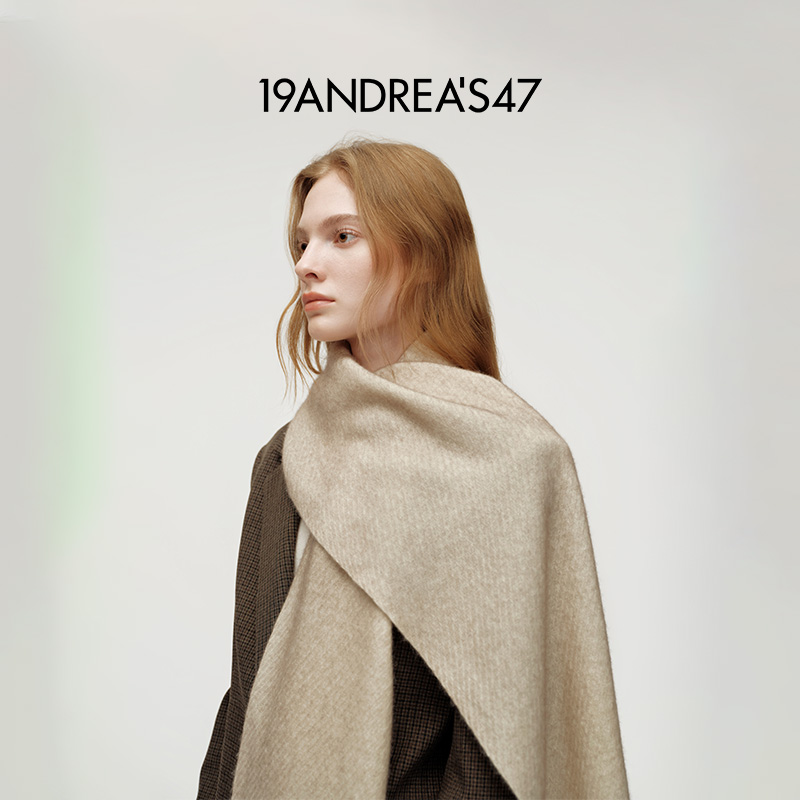 RufusPetalo纯羊绒手工围巾