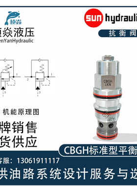 CBCH-LJN SunHydraulics太阳液压阀 CBEH-LJN CBGH-LJN 平衡阀