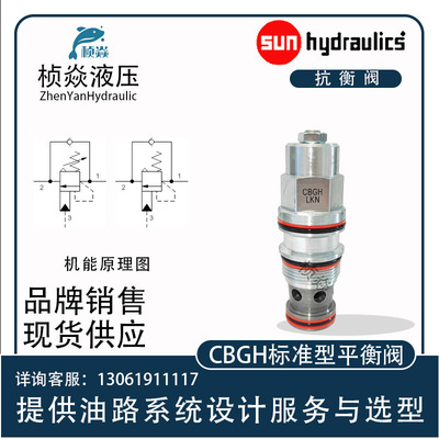 CBCH-LJN SunHydraulics太阳液压阀 CBEH-LJN CBGH-LJN 平衡阀