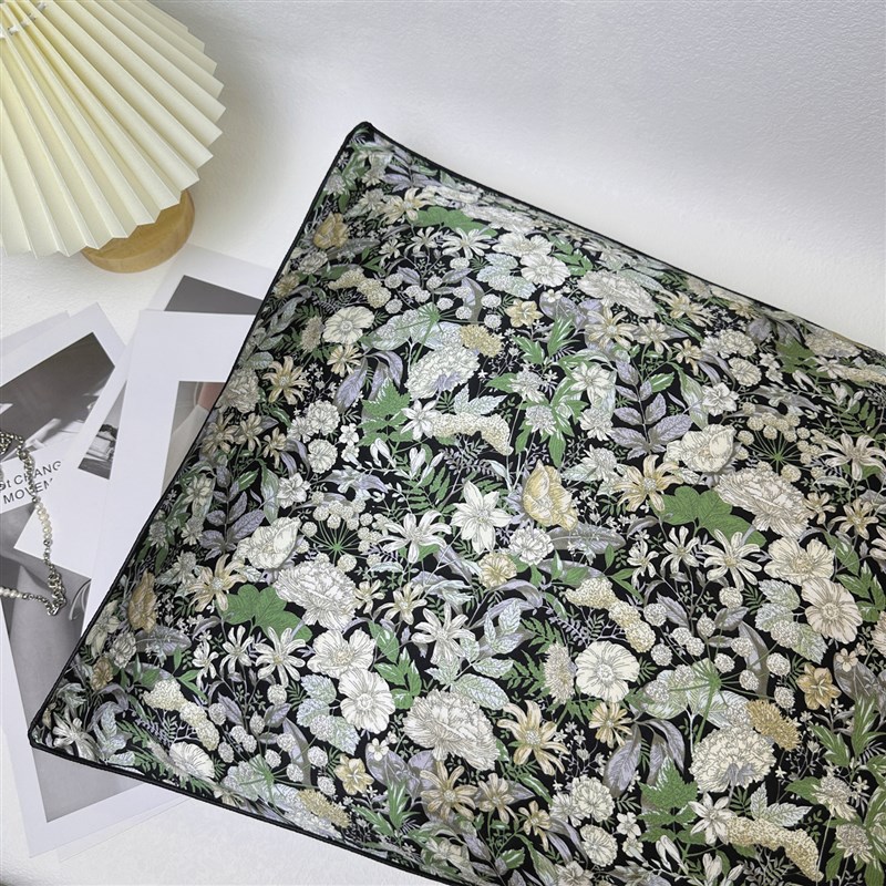 单面真丝枕套桑蚕丝印花丝绸信封开口睡眠美容R枕套亲肤丝滑单只