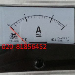 交流电流表YT670 20A 670 15A 10A SD670