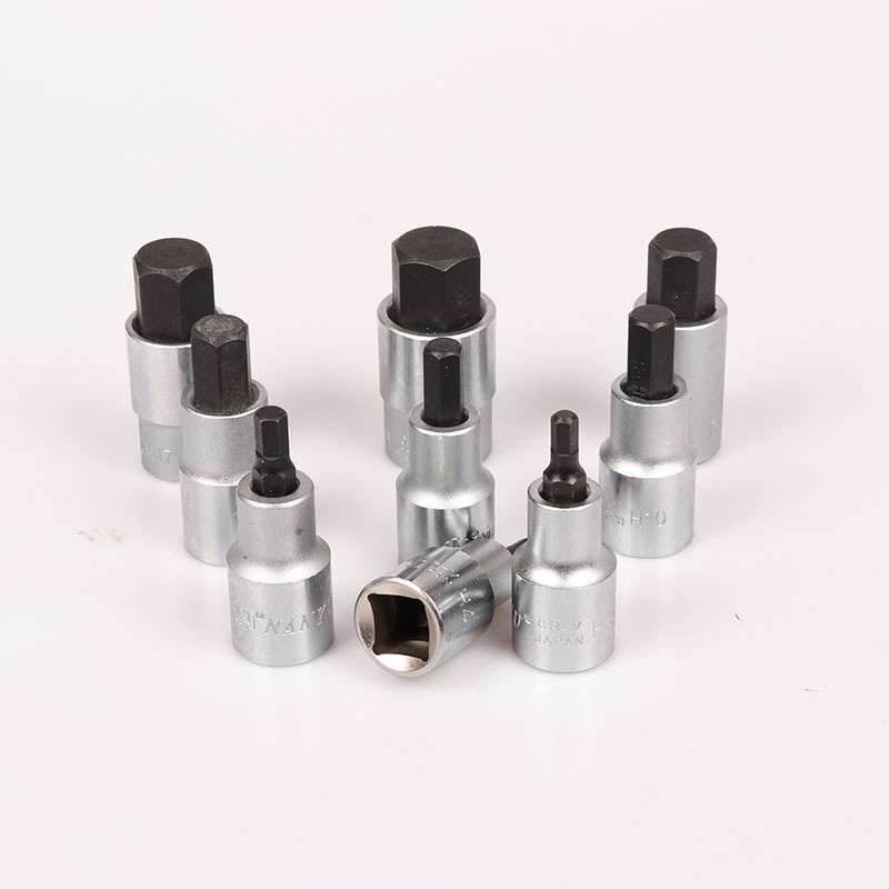 南豫h14六角i扳手头内六角批头短旋具套筒12MM大飞压配棘轮套筒头