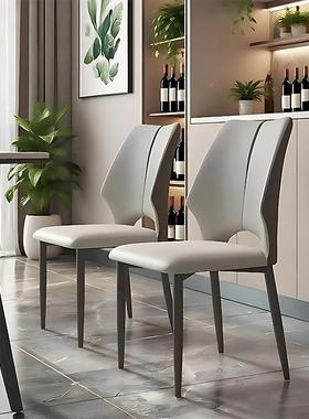 北欧风格金框架餐椅久餐儿厅座椅童坐舒适软包KZP椅子金属软包属