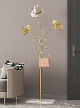 网红风格衣帽架地轻室挂奢大理石衣落卧衣架立式架子KJZ家用客厅i