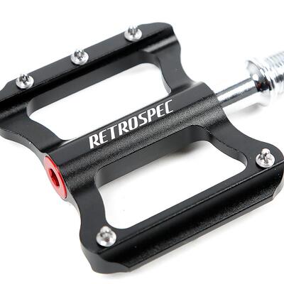 工厂热公路车脚踏防滑板脚蹬车铝合金镂空销轴承脚踏Pedal-RS自行