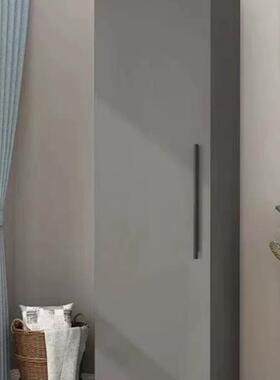 室单人木BIK质柜衣柜卧收型纳衣小户经济实用多层挂衣橱阳台窄柜g