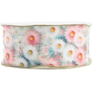 双面花涤棉梦带发饰手工辅料丝织带布条幻和风春印天小雏GSH菊花