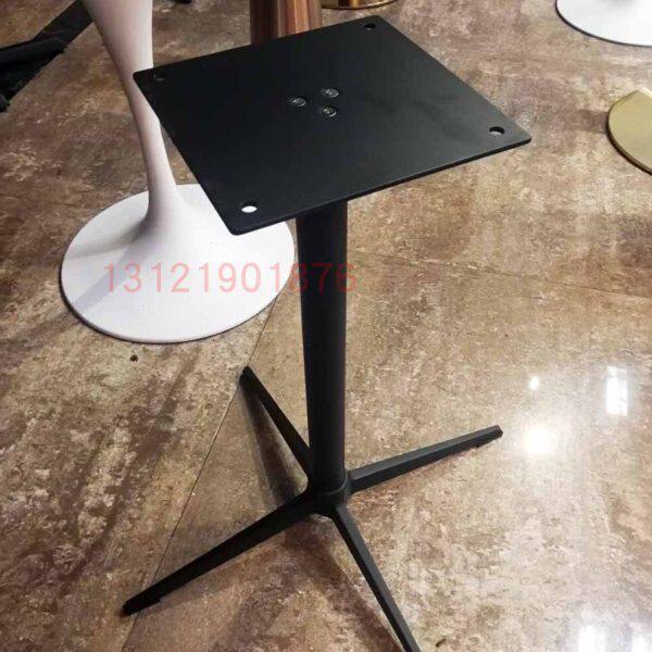 黑色铸铁台脚 不锈钢台脚 餐桌脚 五金脚 酒吧前台吧台脚 桌腿