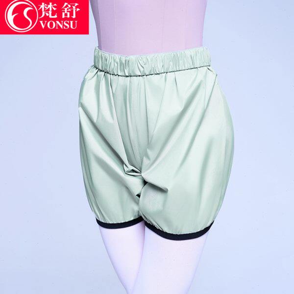 梵舒热身裤舞蹈高腰芭蕾练功短裤健身运动形体女宽松训练裤