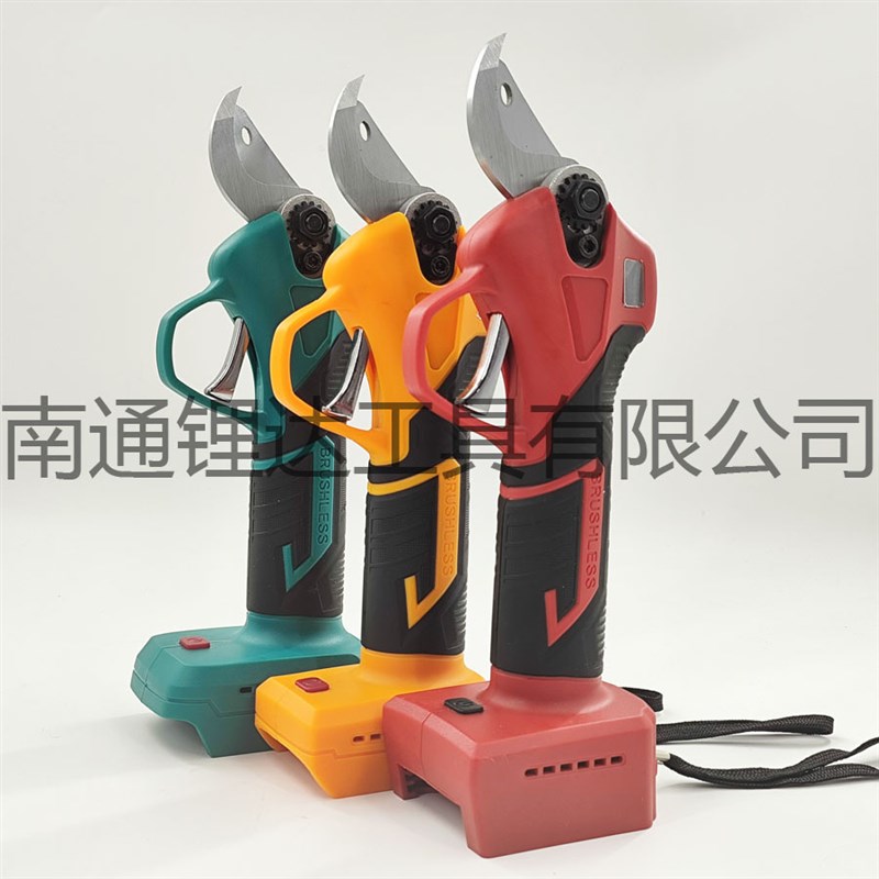 工业级数显款电剪刀锂电充电电池式家用农业修枝剪树枝剪园林