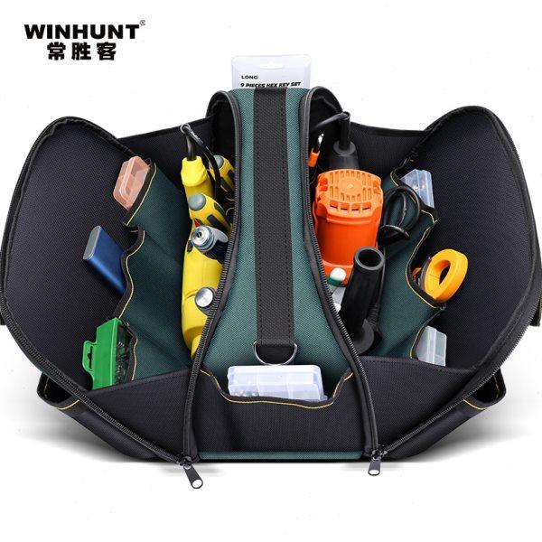 工具包结实耐用多功能维修收纳袋便携式耐磨木电工专用帆布收纳包,五金/工具,工具包,淘宝优惠券,粉丝福利购,淘宝优惠卷