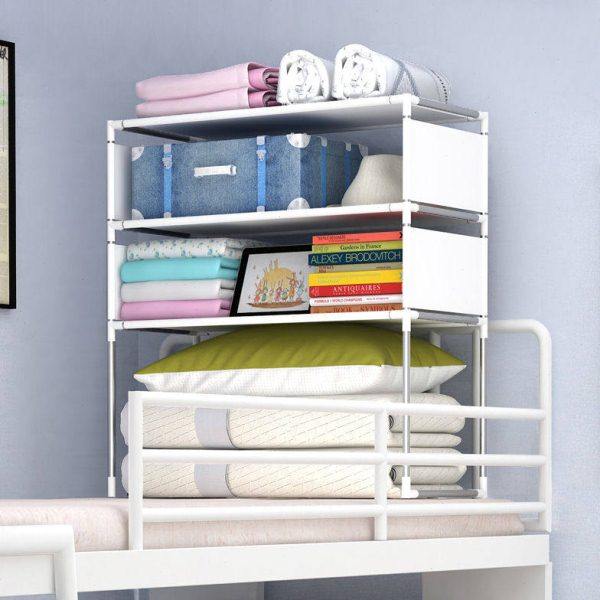 宿舍神器男女简易衣柜大学生创意床上收纳下上铺置物架开学寝室