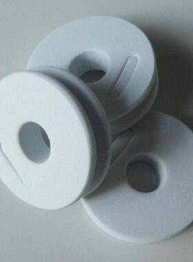 小孔鱼线圈主线轴泡沫硬高密度厚钓鱼主线圈鱼线轴渔具垂钓小配件