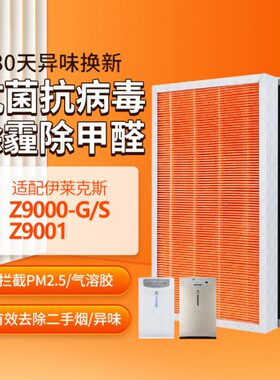 适用伊莱克斯空气净化器滤网Z9000-G/Z9000-S/Z9001除尘醛过滤芯