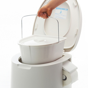 大人孕妇塑料移动马桶白色 病人马桶 老人坐便器马桶凳马桶椅子